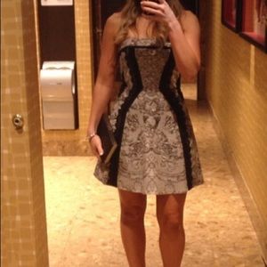 BCBG Strapless Dress